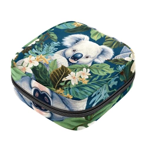 Koala-1124 Damenbinden-Aufbewahrungstasche, für die erste Periode, für Mädchen und Frauen, Menstruationstasse, Menstruationstasse, für weibliche Menstruation, Tamponbeutel von RODAILYCAY