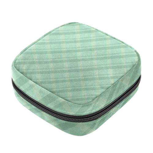 Period Kit Tasche für Mädchen Frauen Damen, grün gelb kariert Damenbinden Entsorgungsbeutel, große Kapazität, Reißverschluss Menstruationspolster Beutel Period Kit Tasche für Mädchen Frauen Damen, grün gelb kariert Damenbinden Entsorgungsbeutel, große Kapazität, Reißverschluss Menstruationspolster Beutel von RODAILYCAY