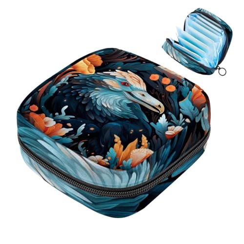 Platypus-1151 Set für die erste Periode für Mädchen, Tampon-Slipeinlagen, Menstruations-Geldbörse, Stilleinlagen-Halter mit Reißverschluss, hygienischer Serviettenbeutel-Organizer von RODAILYCAY