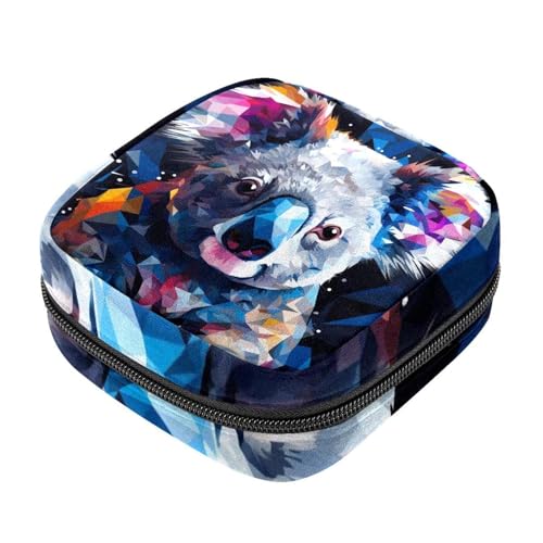 Reißverschluss Damenbinden Tasche Soft Menstruationspad Beutel Koala-1045 Aufbewahrungstasche für Damenbinden Tamponhalter Pad Geldbörse von RODAILYCAY