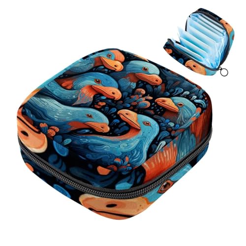 Reißverschluss Damenbinden Tasche Soft Menstruationspad Pouch Platypus-1331 Aufbewahrungstasche für Damenbinden Tamponhalter Pad Geldbörse von RODAILYCAY