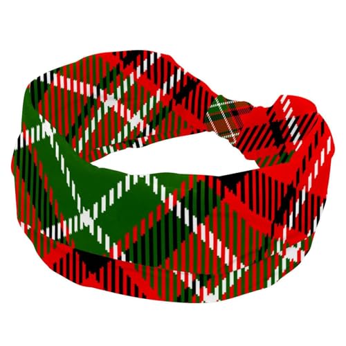 Weihnachts-Stirnband für Damen, weich, breit, rutschfest, für Yoga, Fitness, Reisen, Fitnessstudio, Haar-Zubehör von RODAILYCAY