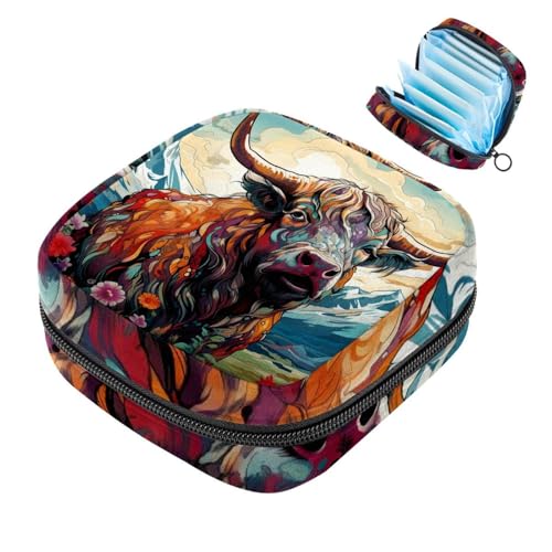 Yak-1745 Erstzeiten-Set für Mädchen, Tampon-Slipeinlagen, Menstruations-Geldbörse, Stilleinlagen-Halter mit Reißverschluss, hygienischer Serviettenbeutel-Organizer von RODAILYCAY