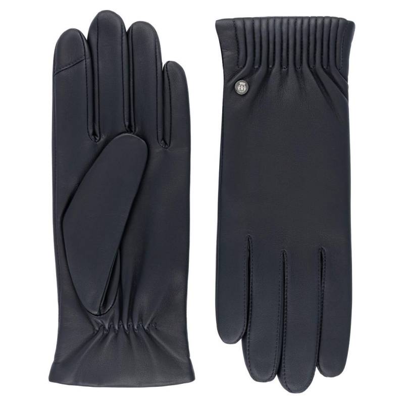 ROECKL - Damen Handschuh Arizona Touch Classic Navy Dunkelblau - Gr. - 6 1/2 von ROECKL