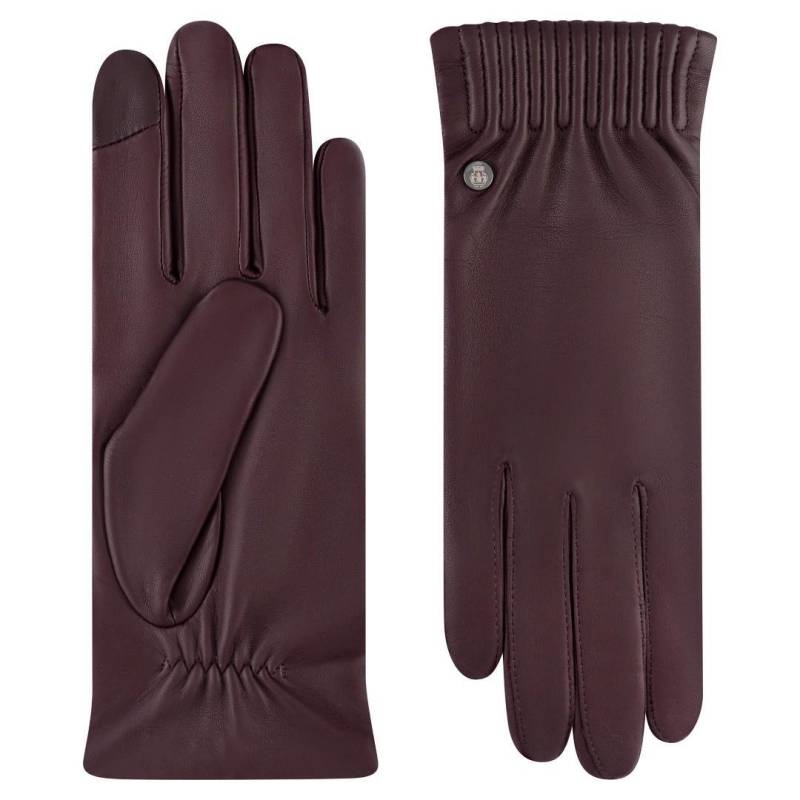 ROECKL - Damen Handschuh Arizona Touch Wine Bordo - Gr. - 7 von ROECKL