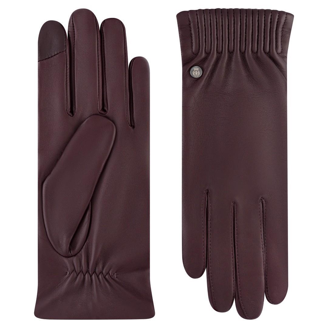 ROECKL - Damen Handschuh Arizona Touch Wine Bordo von ROECKL