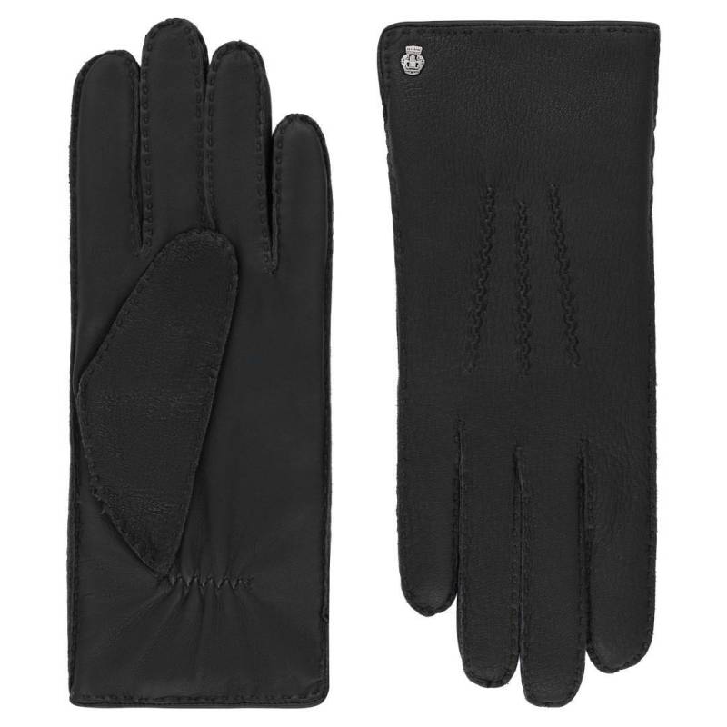ROECKL - Damen Handschuhe Avesta Black Schwarz - Gr. - 8 von ROECKL