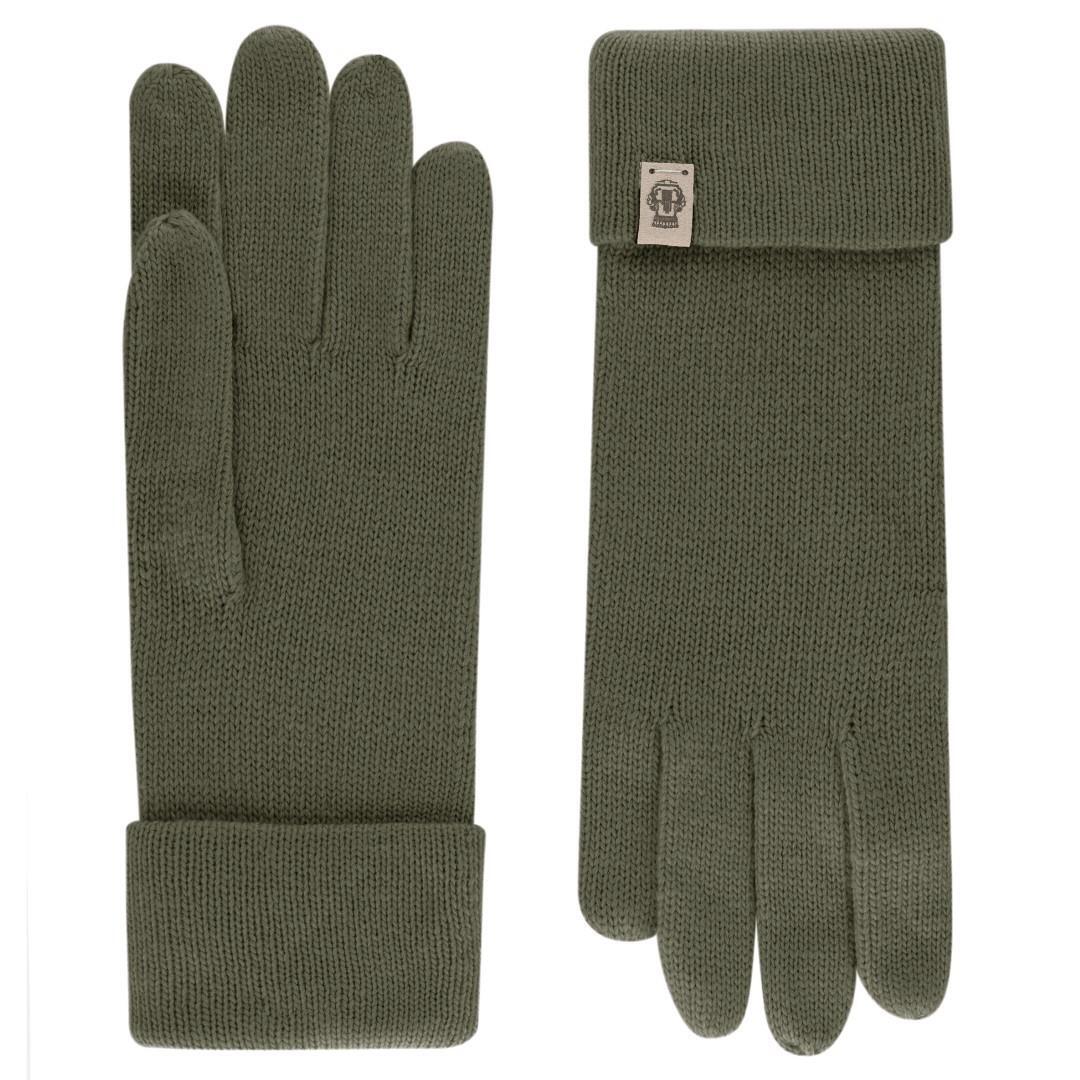 ROECKL - Damen Handschuhe Essentials Khaki Schlamm von ROECKL