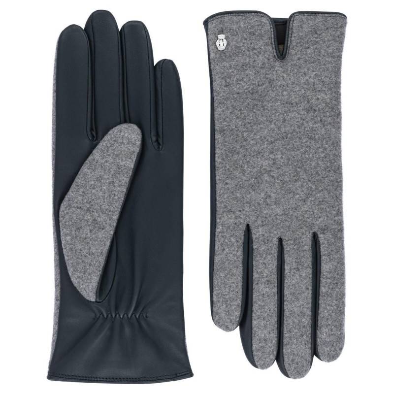 ROECKL - Damen Handschuhe Gruenwald Classic Navy Dunkelblau - Gr. - 7 von ROECKL