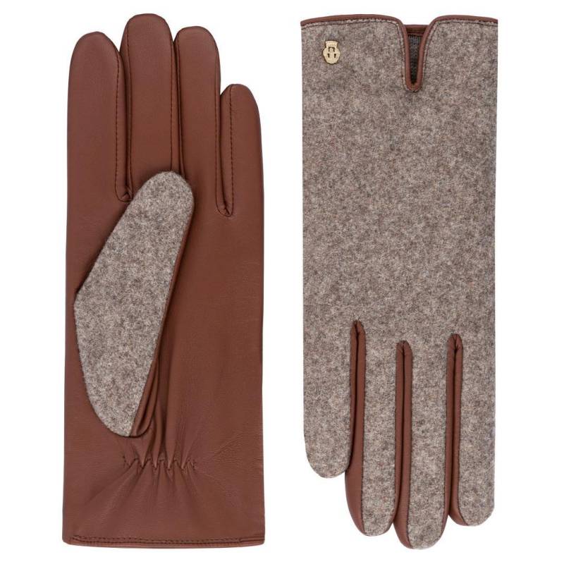 ROECKL - Damen Handschuhe Gruenwald Saddle Brown Mittelbraun von ROECKL