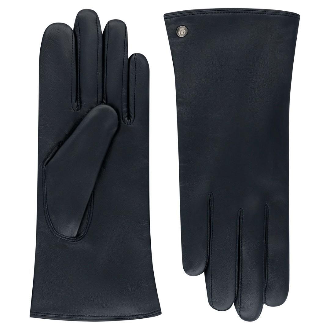 ROECKL - Damen Handschuhe Schoenefeld Classic Navy Dunkelblau - Gr. - 8 von ROECKL