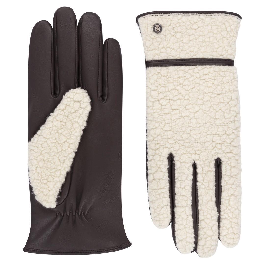 ROECKL - Damen Handschuhe Talsen Coffee Rehbraun - Gr. - 7 von ROECKL