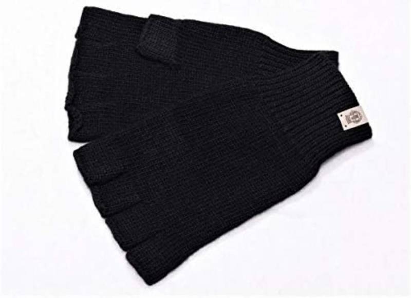 ROECKL - Handschuhe Unisex Essentials Halbfinger Black Schwarz von ROECKL