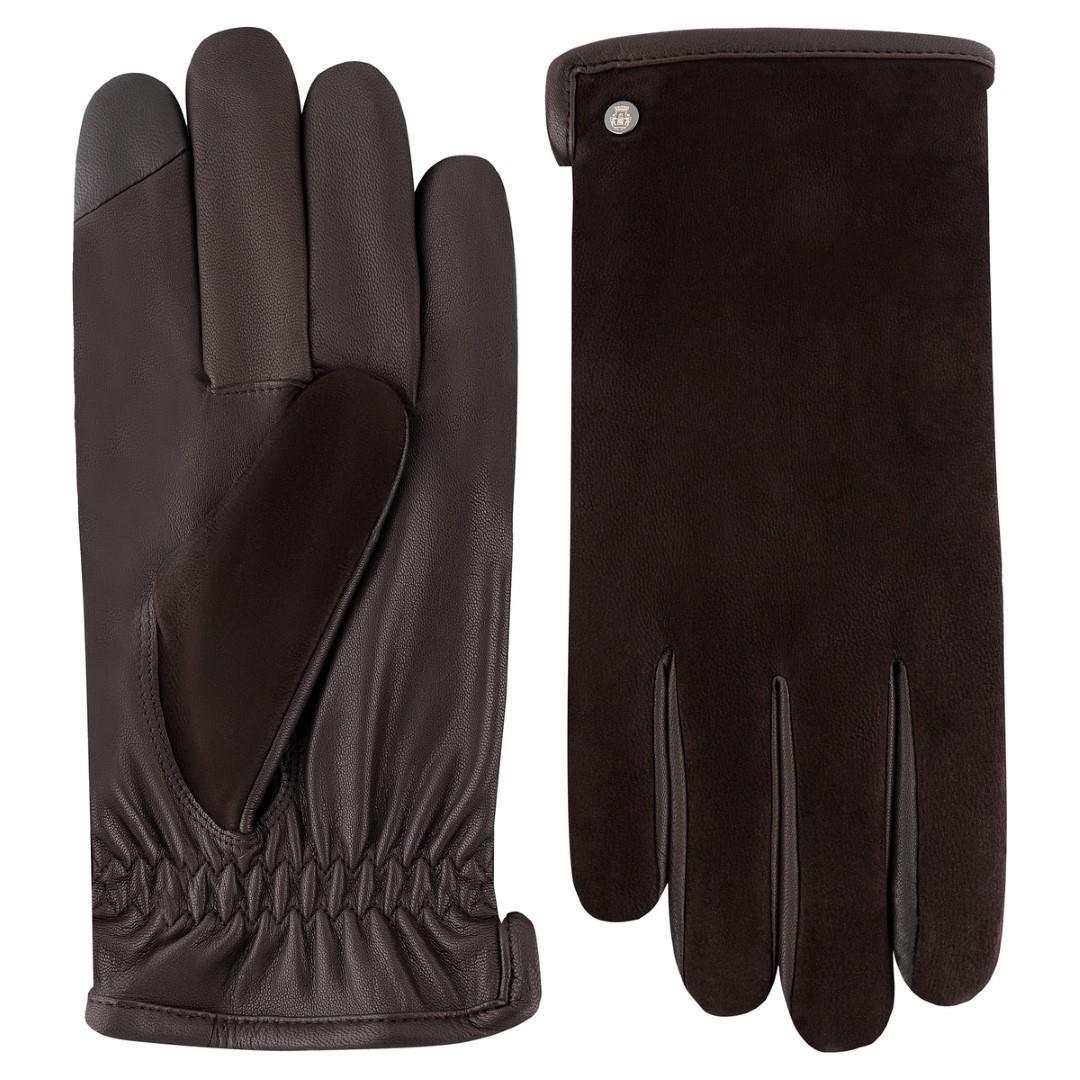 ROECKL - Herren Handschuhe Benton Touch Coffee Kaffee von ROECKL