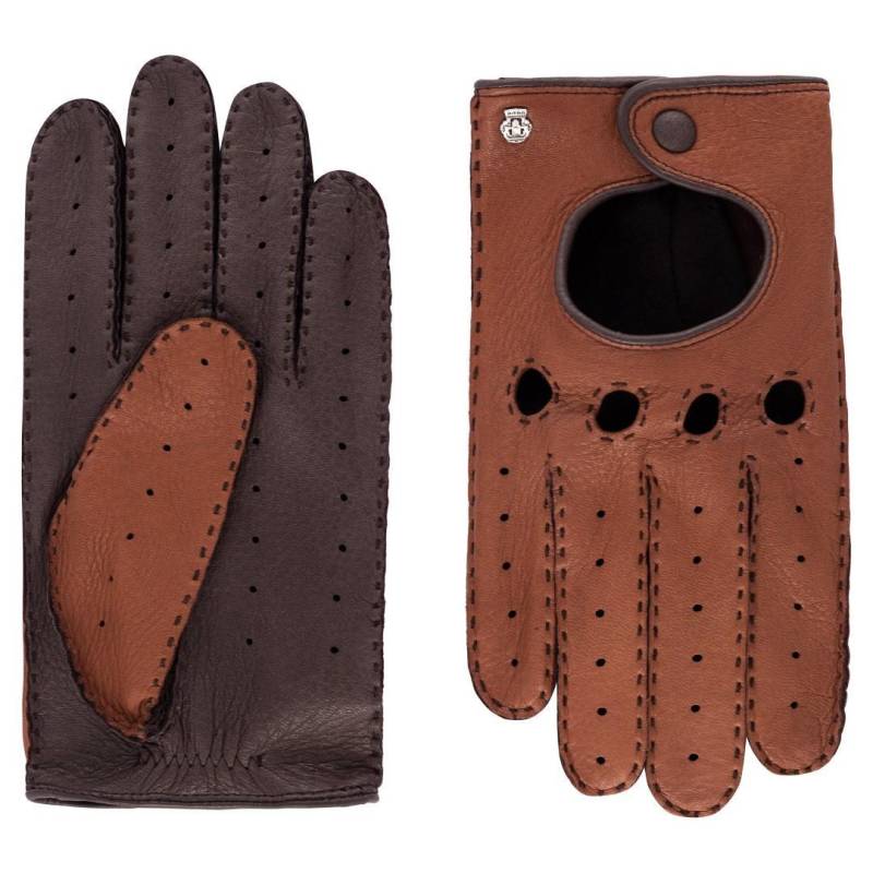 ROECKL - Herren Handschuhe Toronto Saddle-Coffee Rehbraun von ROECKL