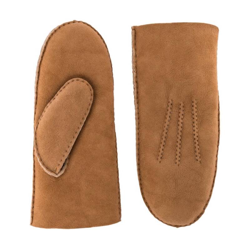 ROECKL - LAMM CURLY Handschuhe Oslo Klassic Lamswol Hazelnut Cognac von ROECKL