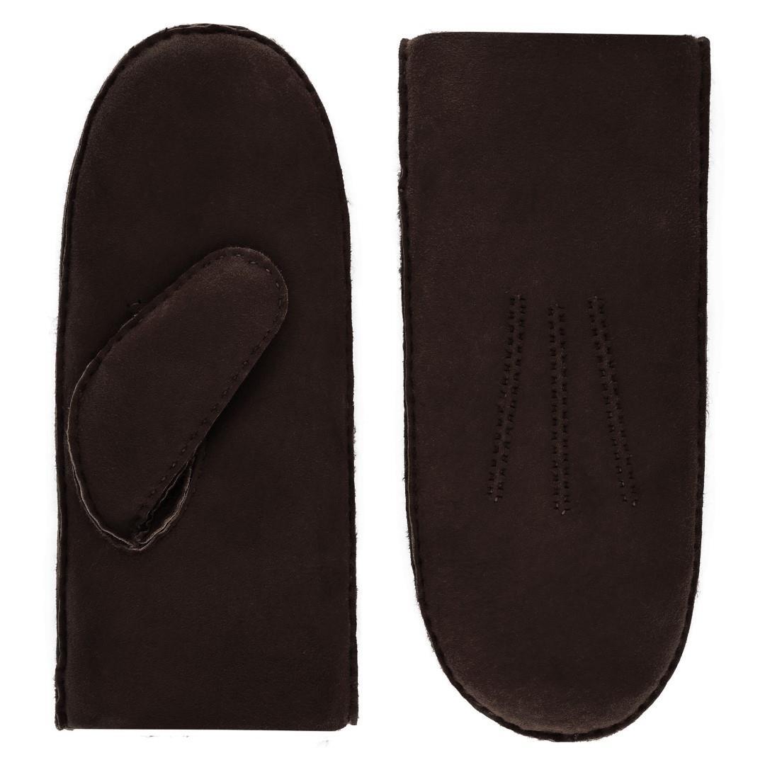 ROECKL - LAMM CURLY Handschuhe Oslo Klassic Lamswol Mocca Kaffee von ROECKL