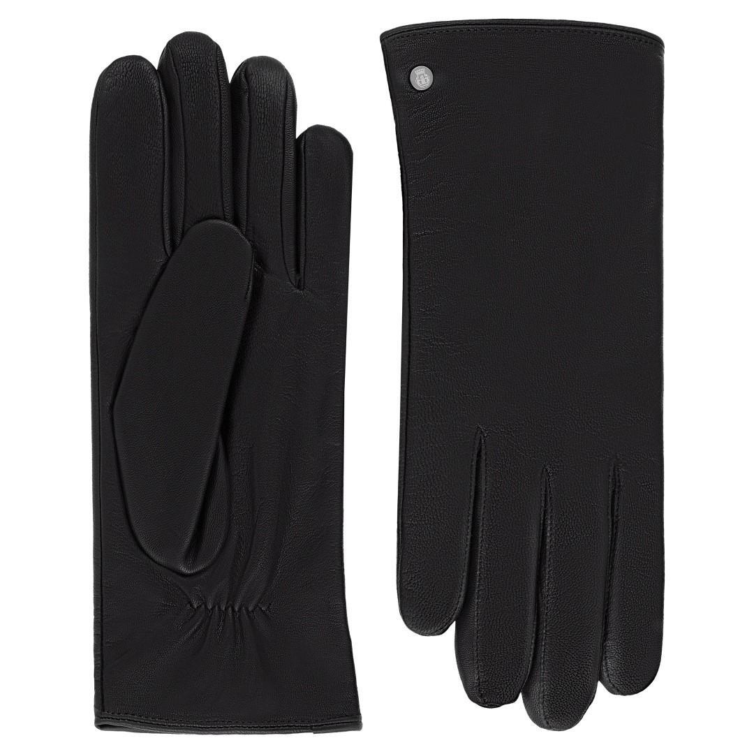 ROECKL - Leder Herren Handschuh Boston Nappa-Fleece Black Schwarz - Gr. - 7 1/2 von ROECKL