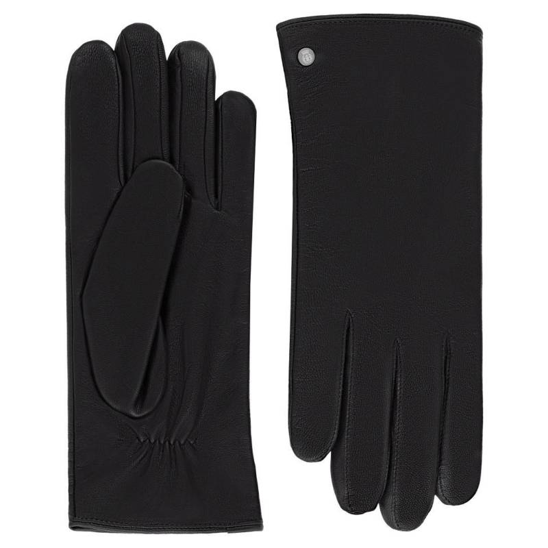 ROECKL - Leder Herren Handschuh Boston Nappa-Fleece Black Schwarz von ROECKL
