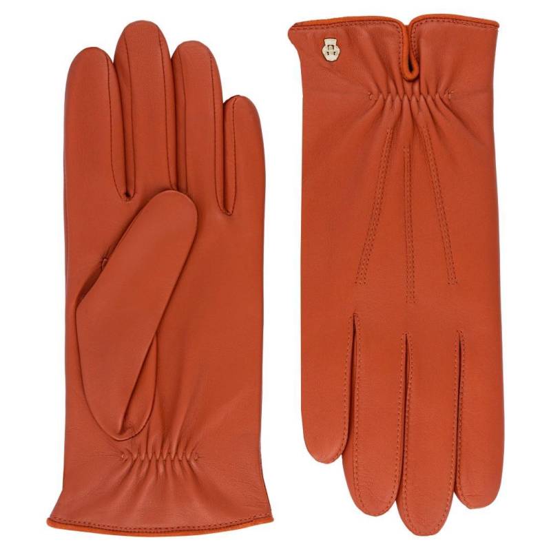 ROECKL - NAPPA CLASSICS Damen Handschuh Antwerpen Nappa Classics 755 Braun - Gr. - 7 von ROECKL