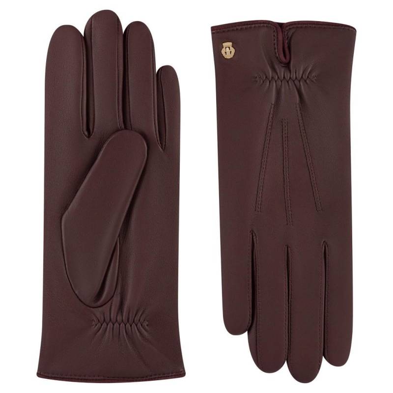 ROECKL - NAPPA CLASSICS Damen Handschuh Antwerpen Nappa Classics Wine Bordo - Gr. - 8 von ROECKL
