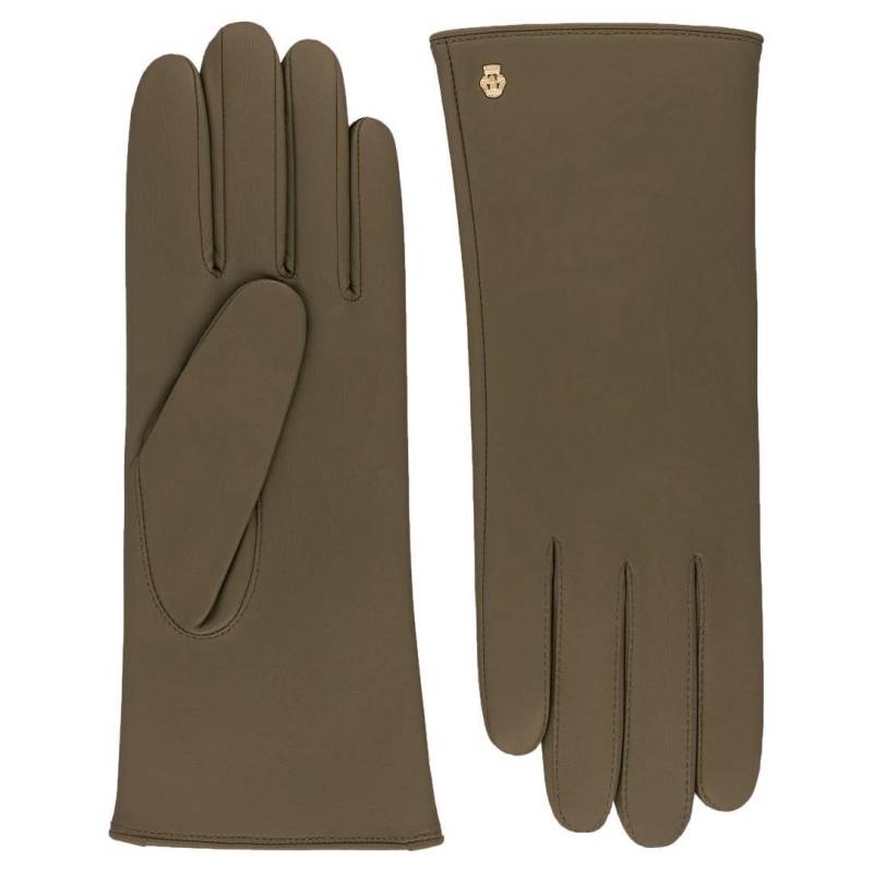 ROECKL - NAPPA CLASSICS Damen Handschuh Hamburg Nappa Haarschaf Moss Grün von ROECKL