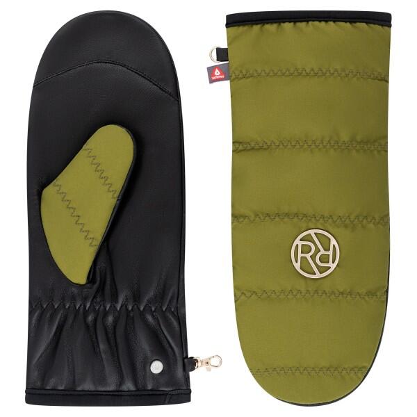 ROECKL - Roeckl Handschuhe Tana, Fäustlinge, Oliv Gr. 7 von ROECKL