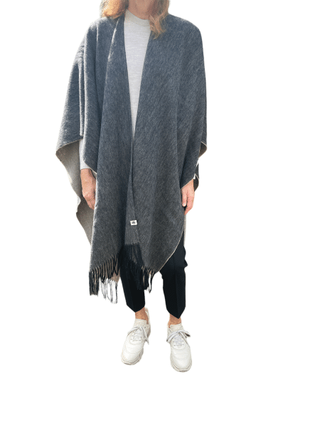 ROECKL - Roeckl Woll-Poncho Vevey, Braun von ROECKL