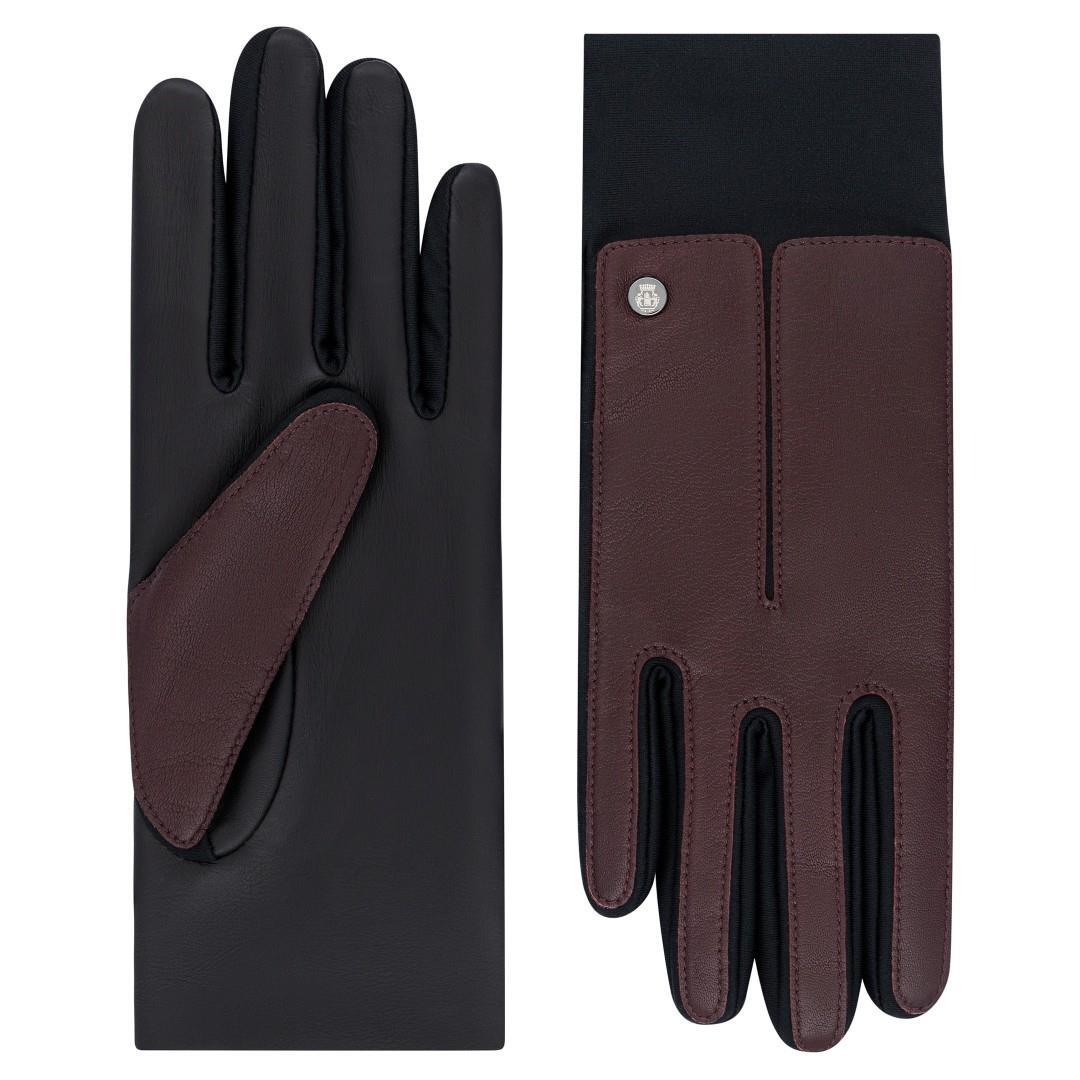ROECKL - TOUCH Damen Handschuh Stockholm Touch Wine Bordo von ROECKL