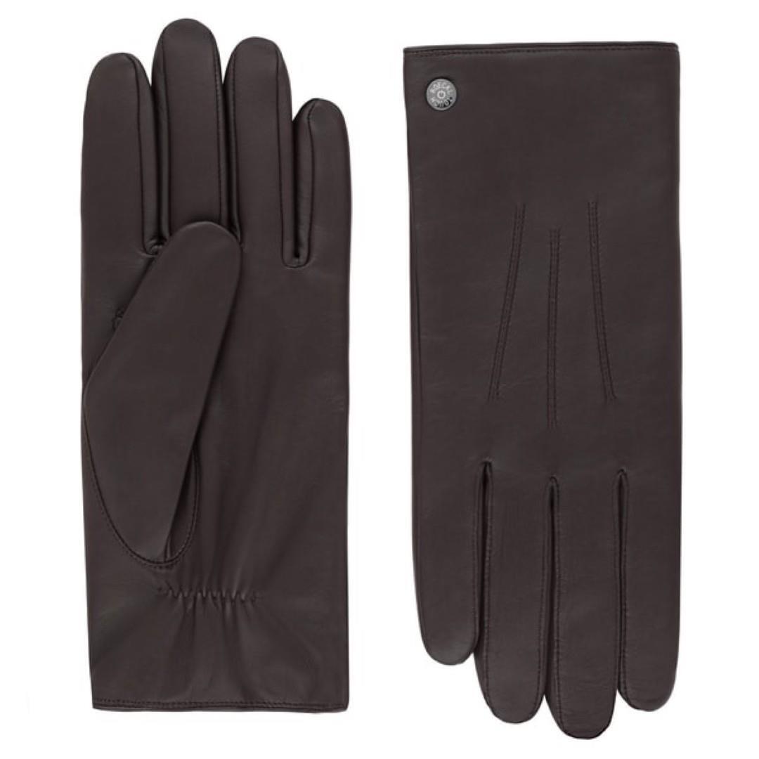 ROECKL - TOUCH Herren Handschuh Coburg Touch Coffee Kaffee - Gr. - 10 von ROECKL