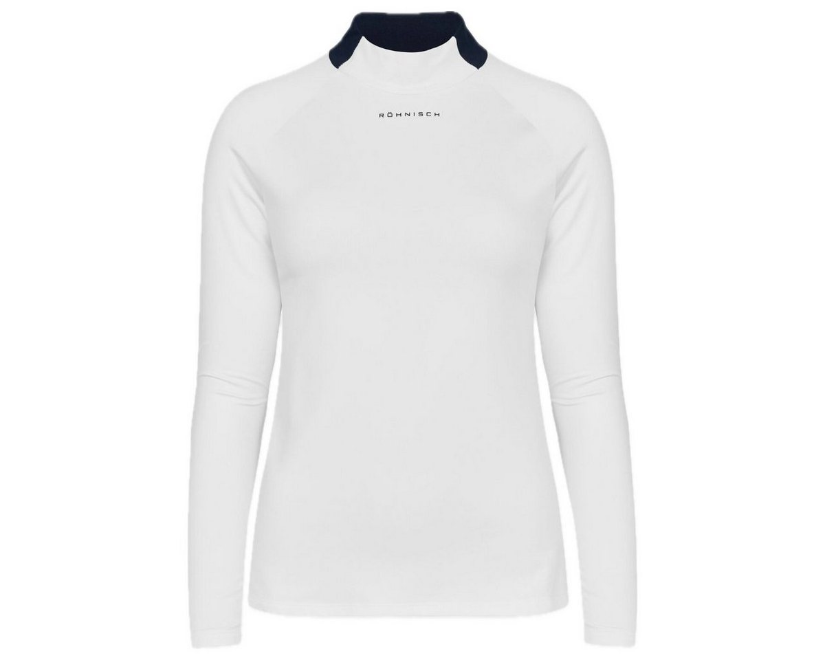 RÖHNISCH Langarm-Poloshirt Röhnisch Elle Longsleeve Polo Weiss von RÖHNISCH