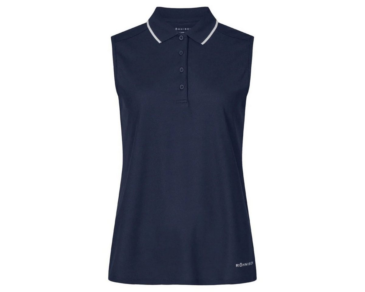 RÖHNISCH Poloshirt Röhnisch Miriam Sleeveless Polo Dunkelblau von RÖHNISCH