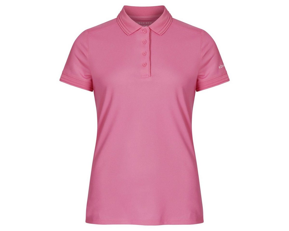 RÖHNISCH Poloshirt Röhnisch Miriam Structured Polo Pink von RÖHNISCH