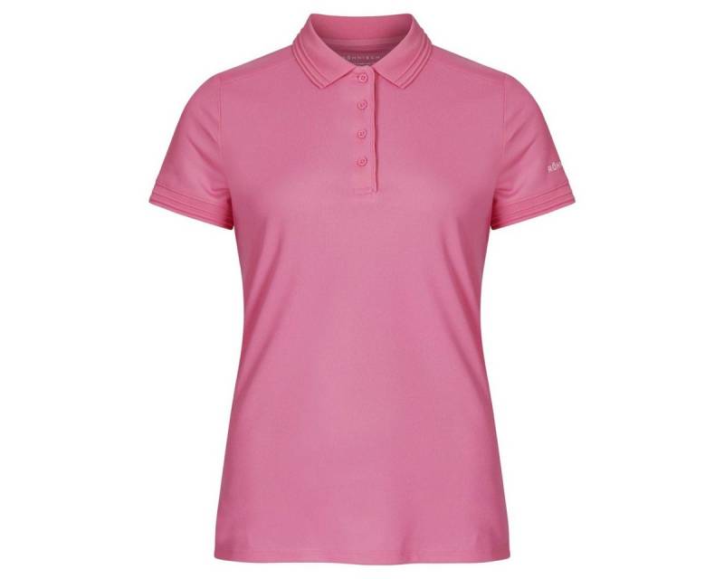 RÖHNISCH Poloshirt Röhnisch Miriam Structured Polo Pink von RÖHNISCH