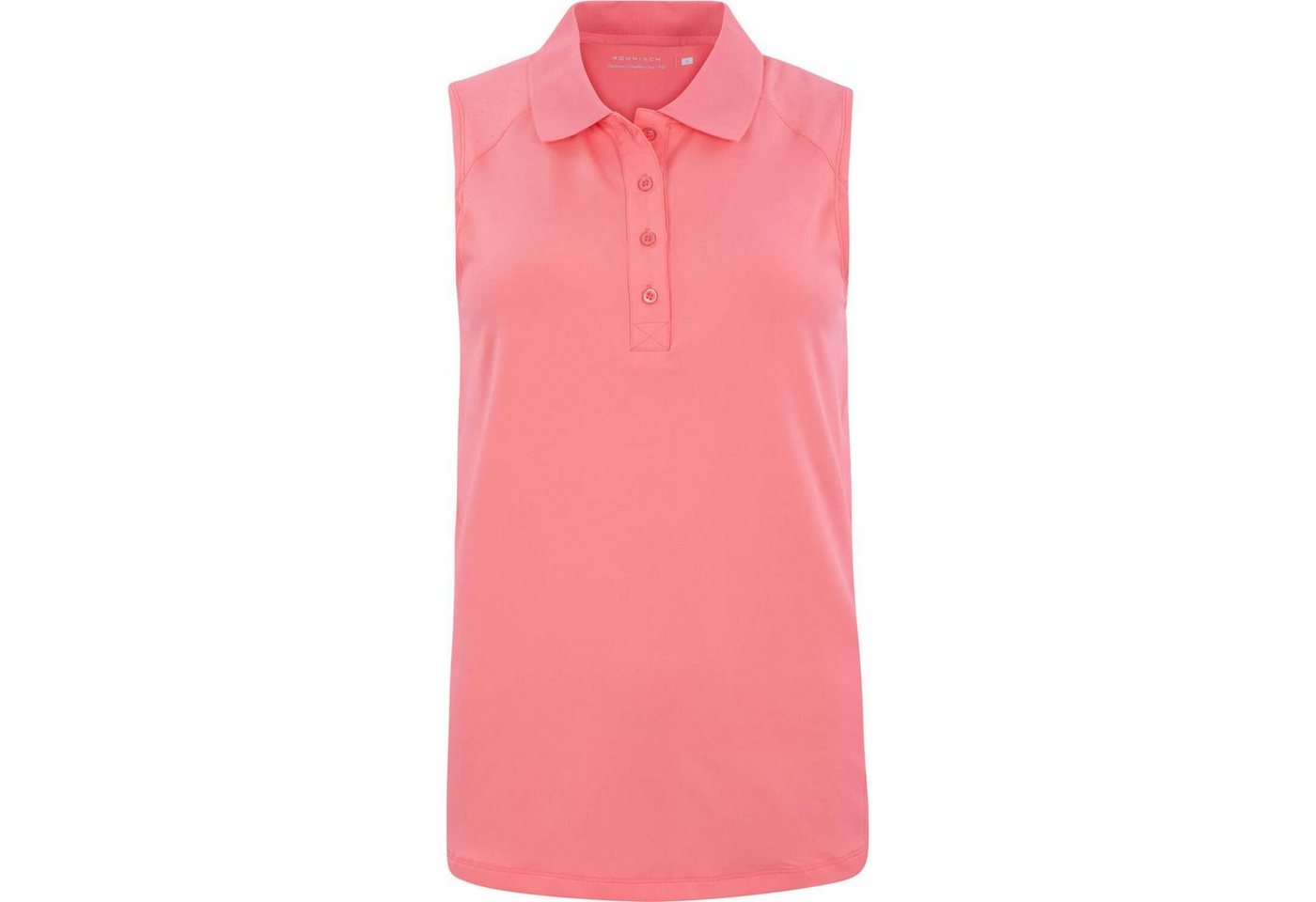 RÖHNISCH Poloshirt Röhnisch Rumi Sleeveless Polo Rose von RÖHNISCH