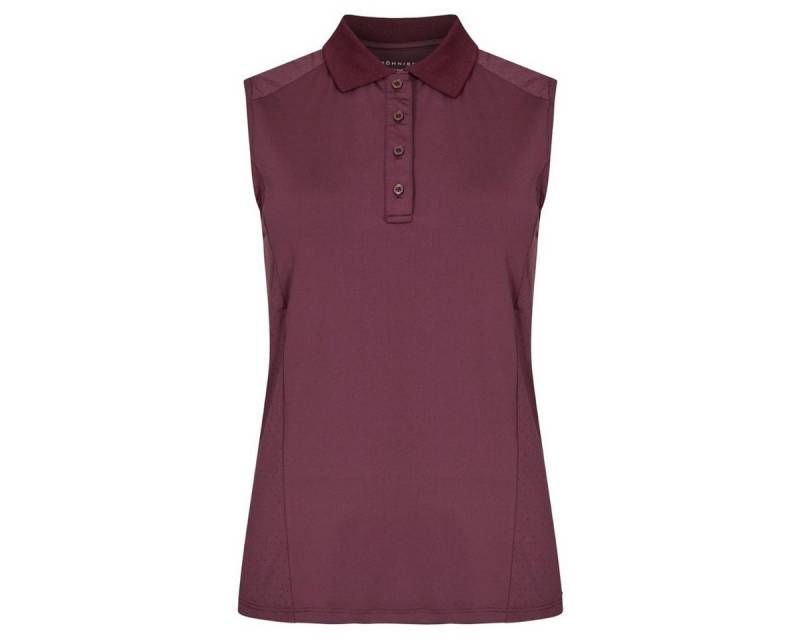 RÖHNISCH Poloshirt Röhnisch Rumie Sleeveless Polo Rosa von RÖHNISCH