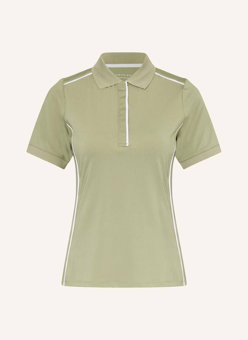 Röhnisch Funktions-Poloshirt Direction gruen von RÖHNISCH