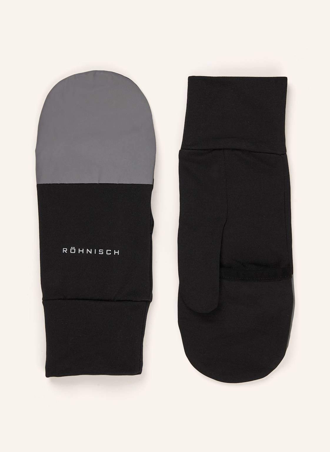 Röhnisch Multisport-Handschuhe Glow Running schwarz von RÖHNISCH