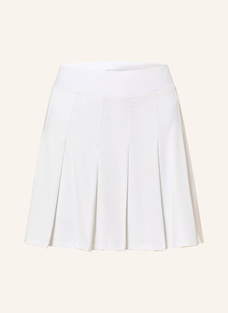 Röhnisch Skort Nicky Mit Plissees weiss von RÖHNISCH