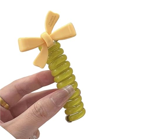 1 paar Erwachsene Telefon Kabel Ring Nette Haar Große Matt Krawatte Kopf kinder Hephone kabel(250) von ROEUIPG