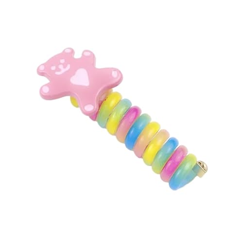 1 paar Erwachsene Telefon Kabel Ring Nette Haar Große Matt Krawatte Kopf kinder Hephone kabel(251) von ROEUIPG