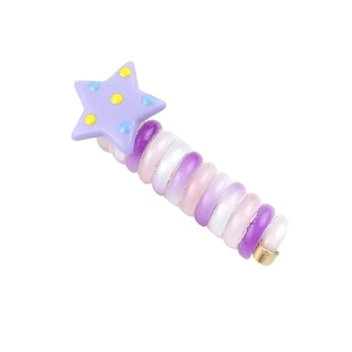 1 paar Erwachsene Telefon Kabel Ring Nette Haar Große Matt Krawatte Kopf kinder Hephone kabel(253) von ROEUIPG