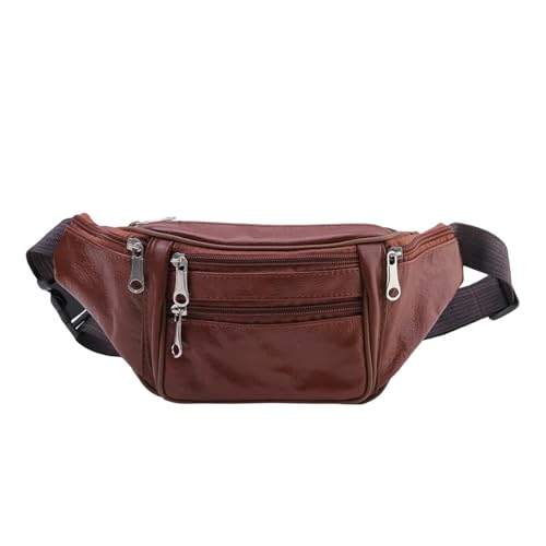 Herren Hüfttasche Ledertasche Gürtel Männlich Künstliche Fanny Kleine Umhängetaschen for Männer(Style 03) von ROEUIPG