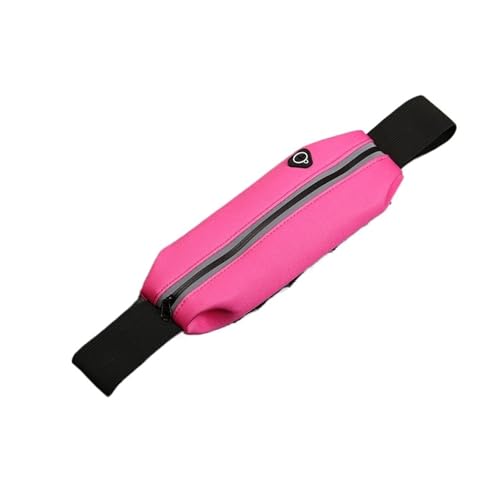 Laufgürtel Hüfttasche for Handy Sport Fanny Pack wasserdicht Männer Frauen versteckte Sporttaschen Beutel(Pink) von ROEUIPG