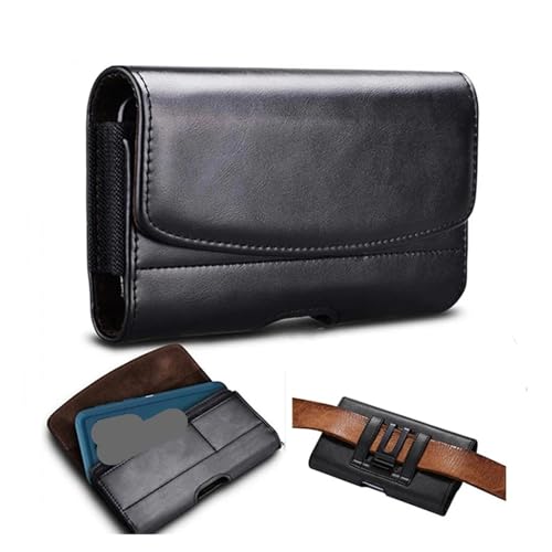 Leder Telefon Holster Gürtel Fall Mobile Tasche Männer Taille Beutel Pack von ROEUIPG