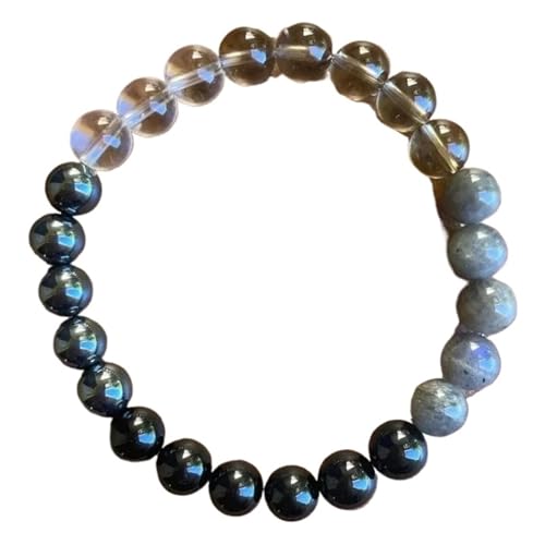 Rosa Amethyst Armband, kubisches, Paar-Liebesgeschenke, wunderschöner Schmuck, echte Steinperlen-Armreifen, handgefertigt(Land protection) von ROEUIPG