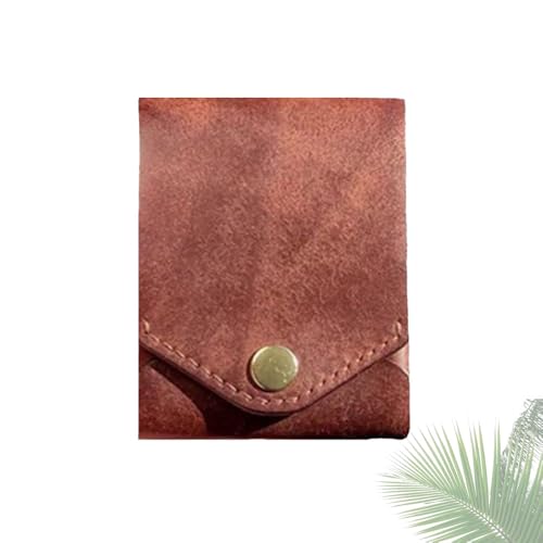 ROFIHOKS Handgefertigte Vintage-Lederbrieftasche, multifunktionale, kompakte Brieftasche mit integriertem Stiftfach, Herren-Geldbörse ROFIHOKS Handgefertigte Vintage-Lederbrieftasche, multifunktionale, kompakte Brieftasche mit integriertem Stiftfach, Herren-Geldbörse von ROFIHOKS