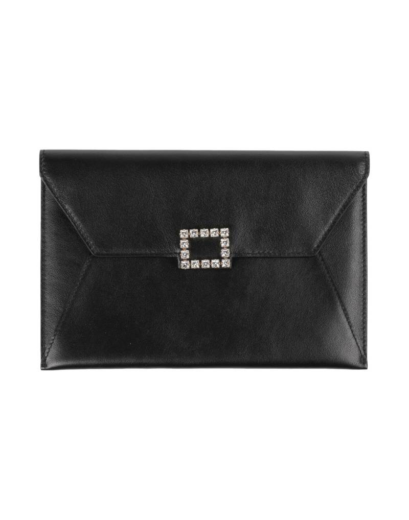 ROGER VIVIER Dokumentenetui Damen Schwarz von ROGER VIVIER