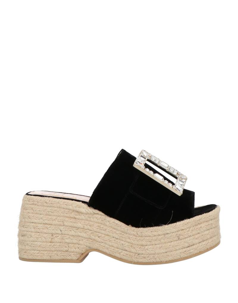 ROGER VIVIER Espadrilles Damen Schwarz von ROGER VIVIER