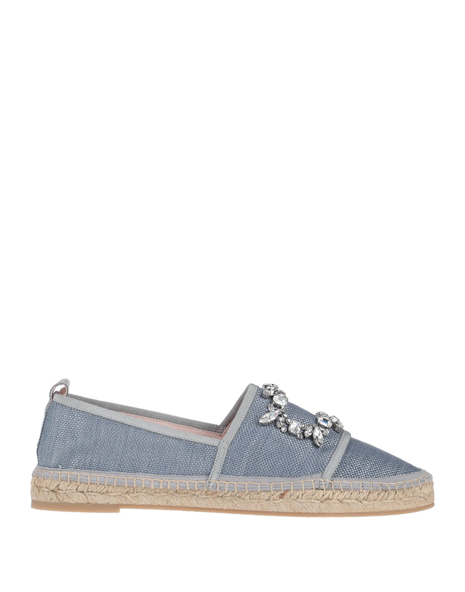 ROGER VIVIER Espadrilles Damen Taubenblau von ROGER VIVIER